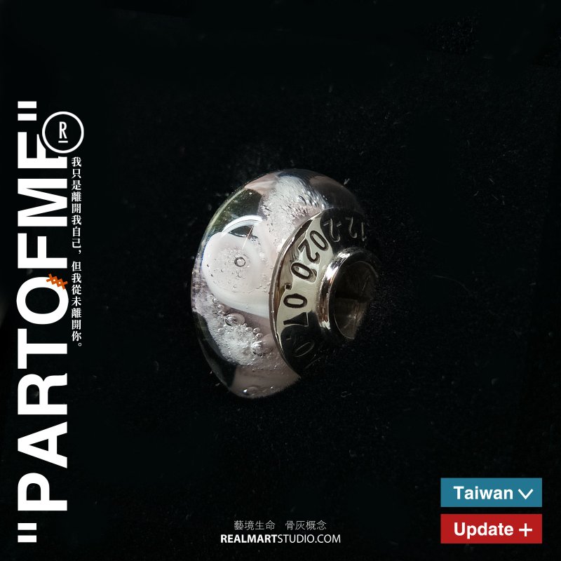 Glazed ashes necklace/glass ashes necklace - Necklaces - Glass 