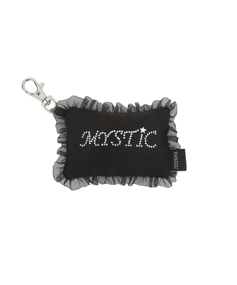 MYSTIC CUSHION KEYRING_BLACK - 鑰匙圈/鑰匙包 - 其他材質 黑色