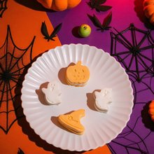 【BATHDAY 泡澡球 】萬聖節限定-夾心餅乾泡澡球4入禮盒