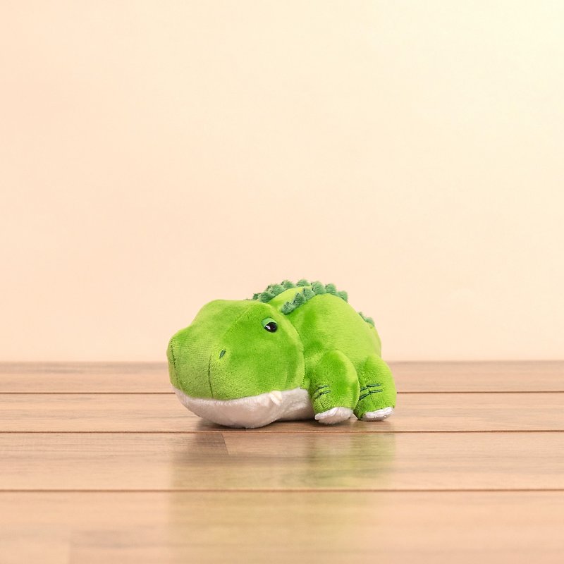 Mini Bellzi | Alli小鱷魚玩偶畢業、老師禮物 - 公仔模型 - 其他人造纖維 綠色