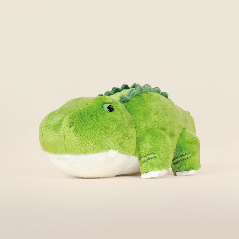 Mini Bellzi | Alli the Alligator - Stuffed Dolls & Figurines - Other Man-Made Fibers Green