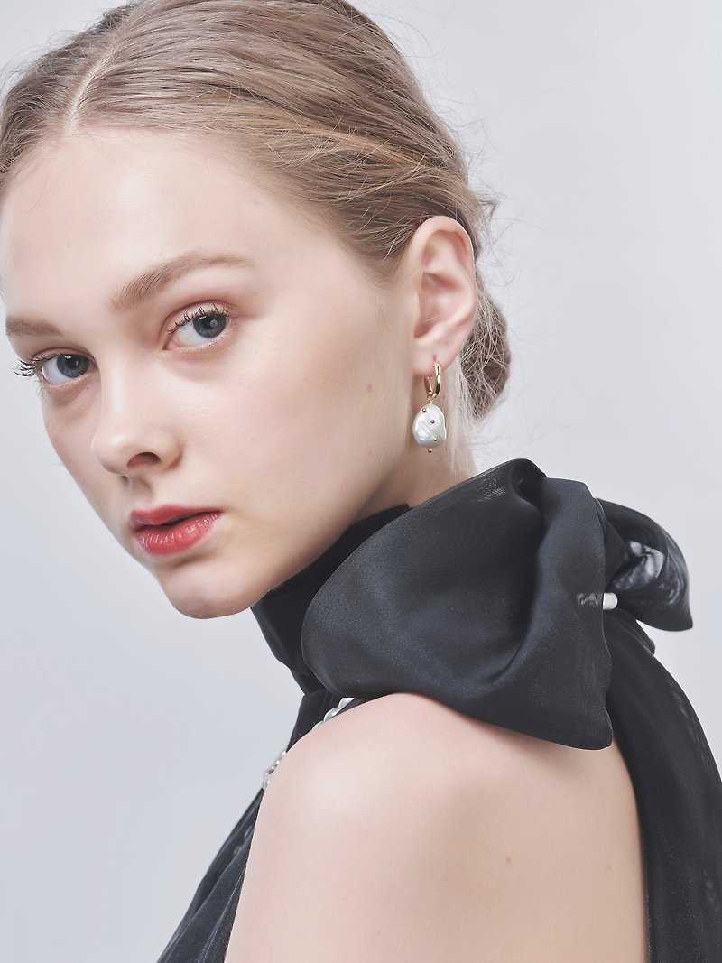 LESIS | Kistler Earrings - Earrings & Clip-ons - Other Materials White