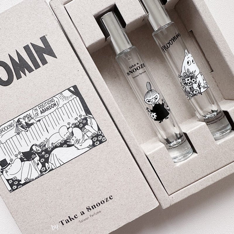 【Pinkoi x Moomin】Take a Snooze Collaboration Perfume Gift Set-Moomin & Little My - Perfumes & Balms - Essential Oils White