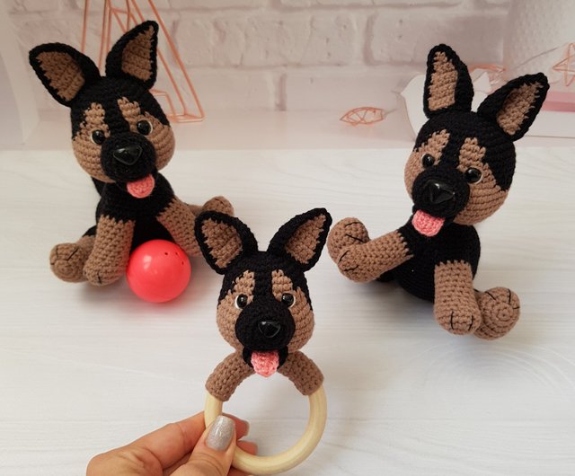 German shepherd 2024 knitting pattern