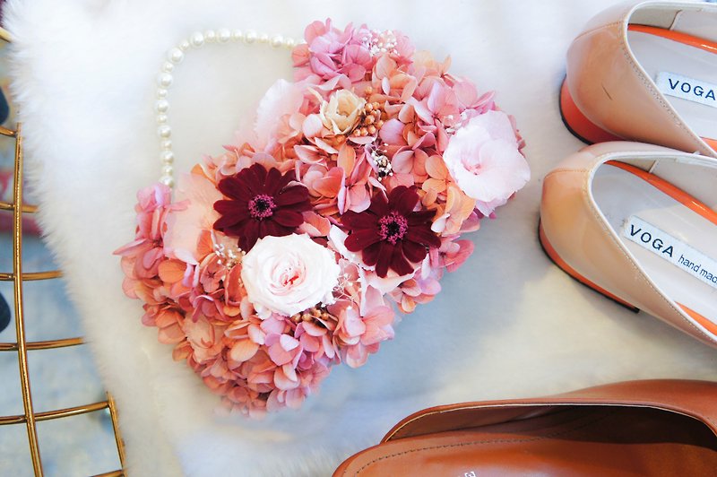 【絢爛馨香花提包】母親節快樂 禮物 商品矲設 小桌花