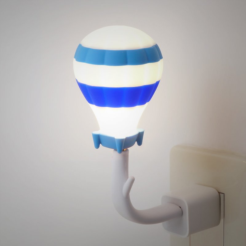 Vacii DeLight 熱気球 USB シチュエーションライト/ナイトライト/ベッドサイドランプ-ソア - 照明・ランプ - シリコン ホワイト