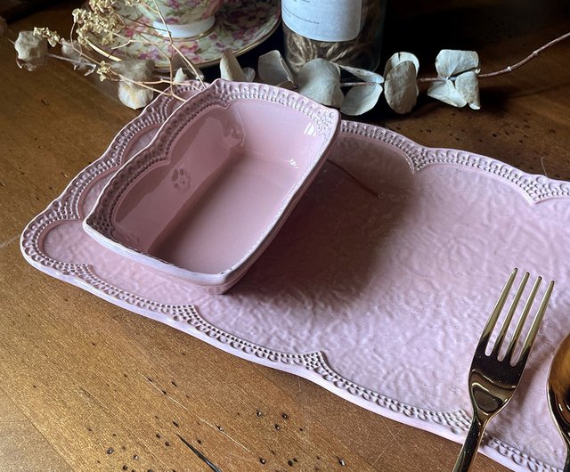 有田焼　観山窯　白磁　桜吹雪　長皿揃　５枚セット　焼物皿　変形皿　長角皿　和皿 長皿 5枚組 有田焼 観山窯 白磁 桜吹雪 長皿揃 5枚