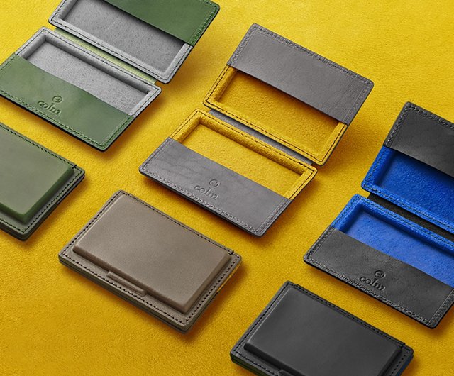 未使用　SOMES SADDLE レザーカードケース 名刺入れ　グレージュ カードケース・名刺入れ (グレー系) – 土屋鞄製造所