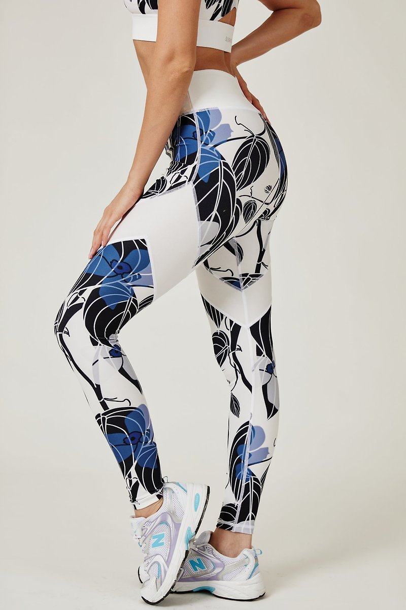 Wander Leggings - Women's Sportswear Bottoms - Eco-Friendly Materials Multicolor