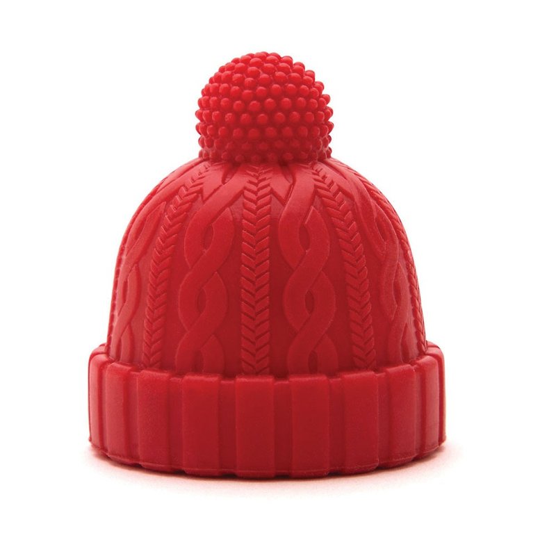 Beanie - Bottle Stopper - Red - Other - Silicone Red