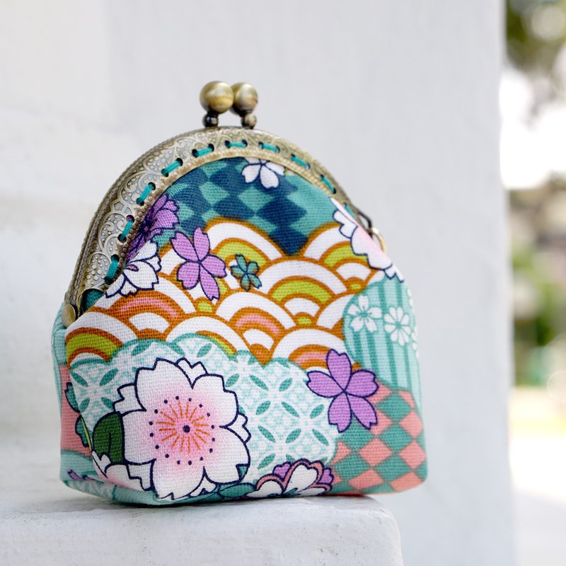 Clutch Purse Mini - Natsume - Coin Purses - Cotton & Hemp Green