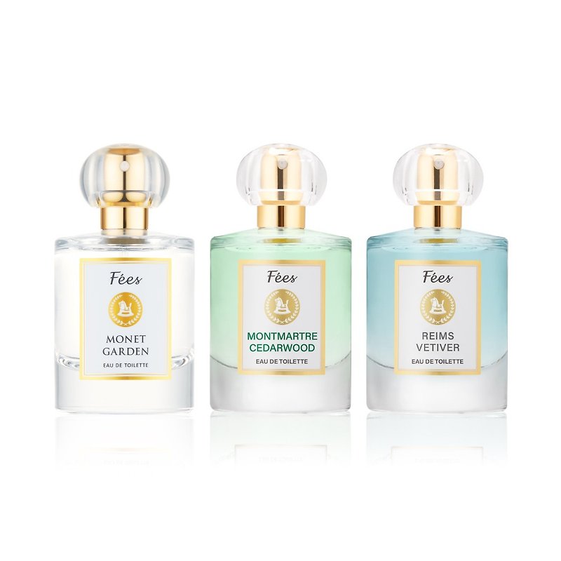 [Fees Beaute] French fragrance eau de toilette 50ml (Montmartre/Reims Rock/Monet) - Perfumes & Balms - Other Materials White