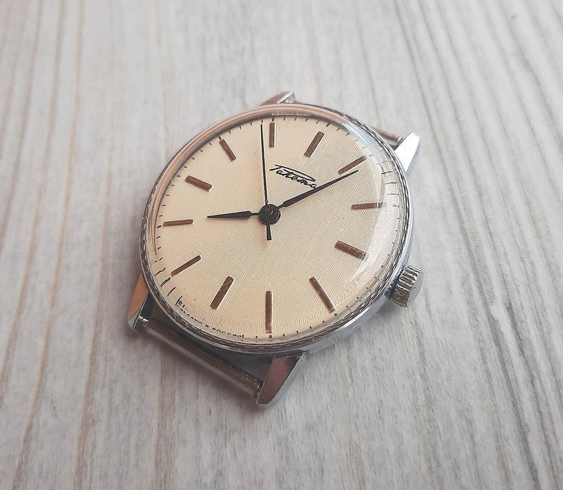 RAKETA 2609 19 jewels mens watch wind up - mechanical watch made in ...