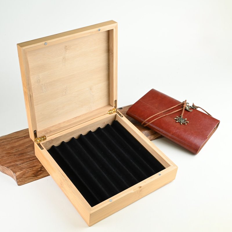 CYPRESS - Bamboo 8-Slot Fountain Pen Collection Box (Pen Box Only) - กล่องดินสอ/ถุงดินสอ - ไม้ไผ่ สีนำ้ตาล