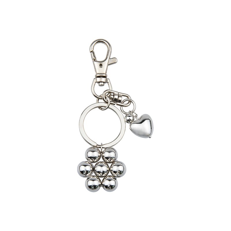 Flower keyring metal - Keychains - Other Materials 