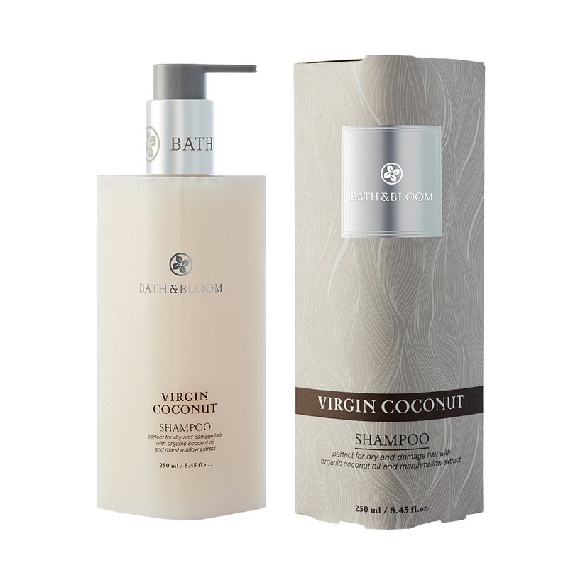【Bath & Bloom】 冷萃椰油保濕洗髮精 250ml - 洗髮精/餅/皂 - 其他材質 咖啡色