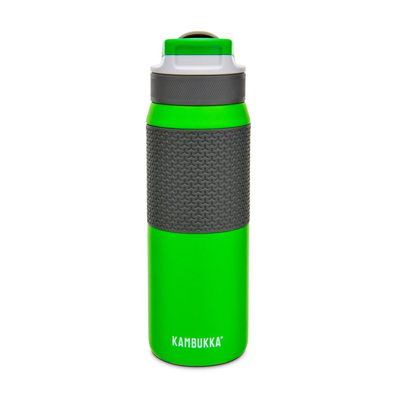 Kambukka - Lagoon Insulated Water Bottle w/TPE Sleeve25oz (750ml)–Jungle Fever - กระบอกน้ำร้อน - สแตนเลส สีเขียว