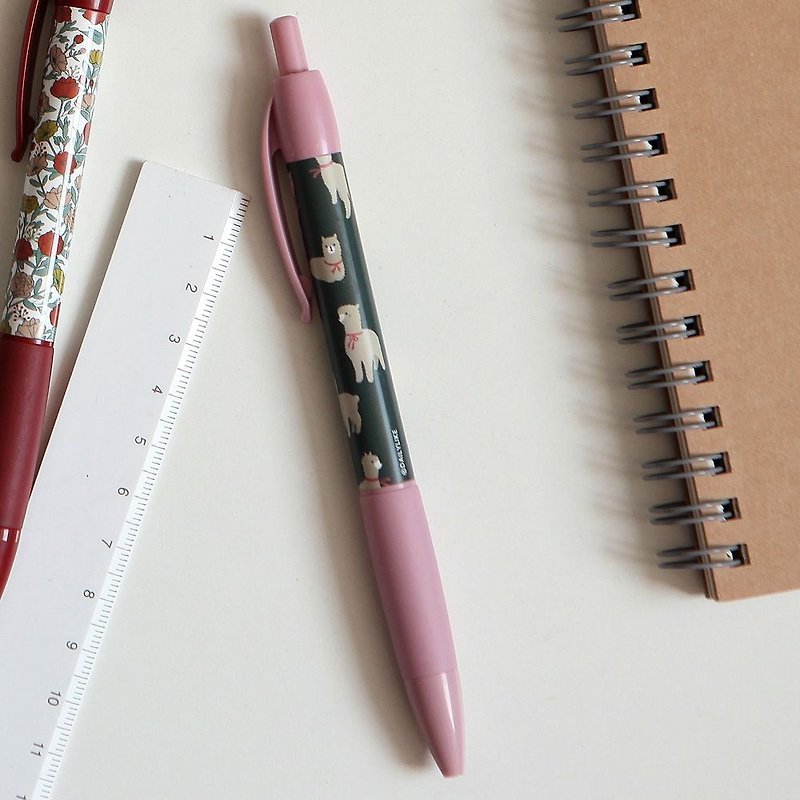 Almanac -0.38 neutral pen -09 alpaca (pink), E2D29861 - Ballpoint & Gel Pens - Plastic Pink