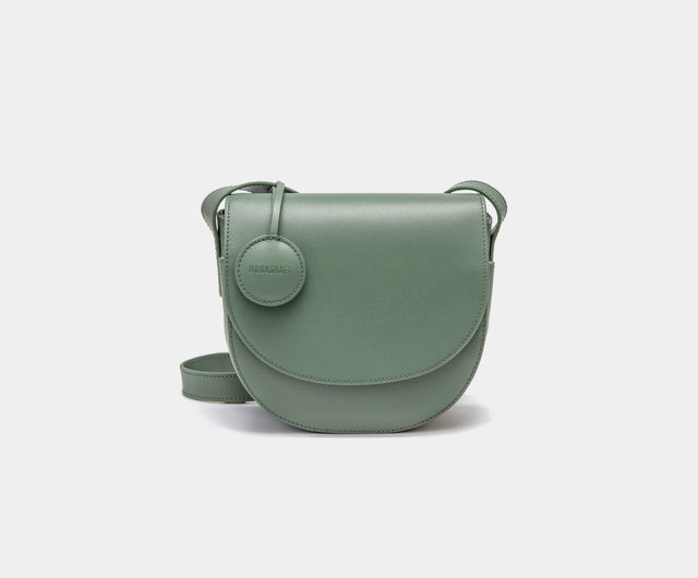 Moonshaft Half Moon Crossbody Bag - Full Grain Calfskin