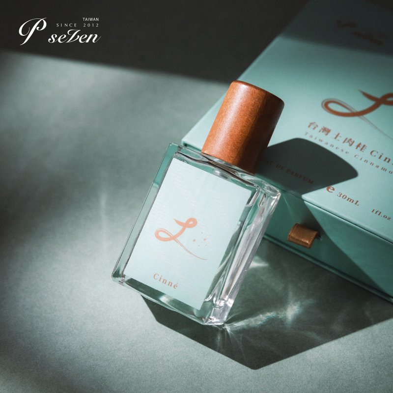 P.Seven ✕ 林業及自然保育署臺中分署 【台灣土肉桂 Cinné】 - 香水/香膏 - 玻璃 卡其色
