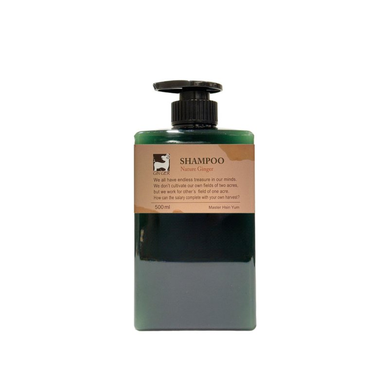 【GIN-GER】薑養純露洗髮精 500ml - 洗髮精/餅/皂 - 濃縮/萃取物 