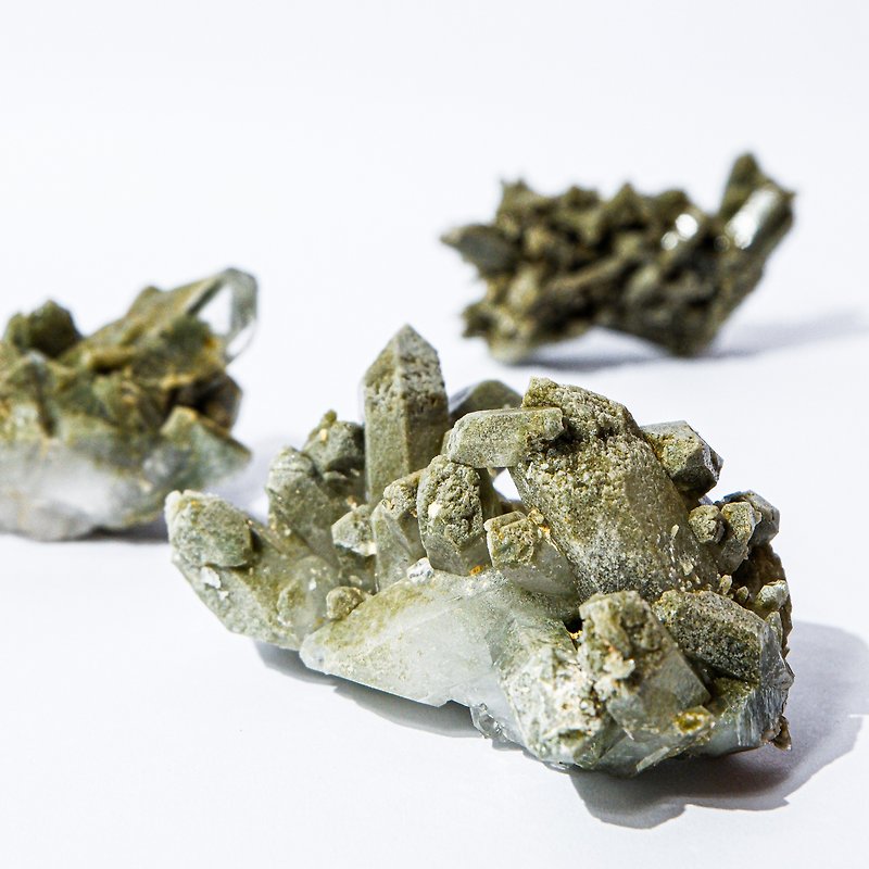 Hima green ghost cluster in Pakistan - Items for Display - Crystal Green