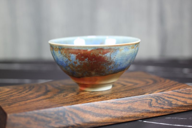 【Christmas Gift Box】Tianmu Glazed Firewood Tea Cup Yingge Pottery Famous Ye Minxiang Works