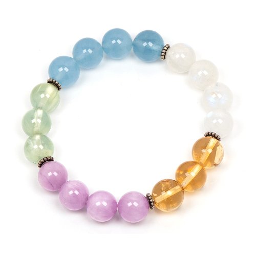 正佳珠寶 Gemsrich Jewelry 【正佳珠寶】五行水晶 黃水晶 紫鋰輝 葡萄石 海藍寶 藍月光