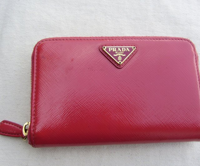 OLD-TIME】初期中古オールドバッグ イタリア製 PRADA 中財布