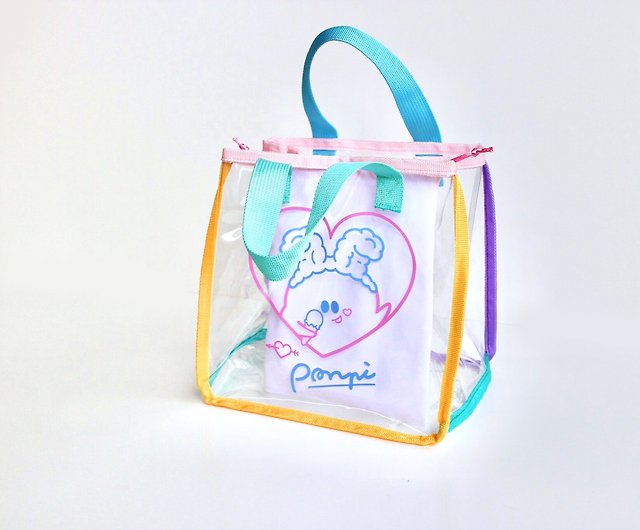 Color transparent jelly bag - Shop Mikolu house elf Handbags