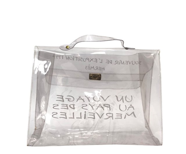 Hermes bag transparent best sale