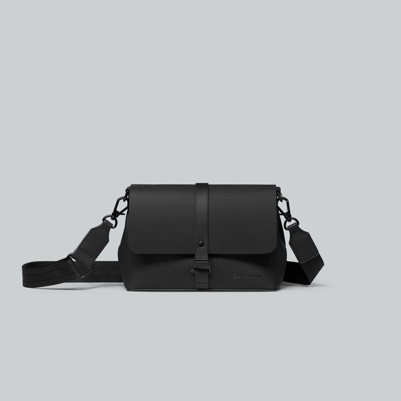 Gaston Luga x Nikon joint camera shoulder/side backpack - black [new product launch] - Messenger Bags & Sling Bags - Other Materials 