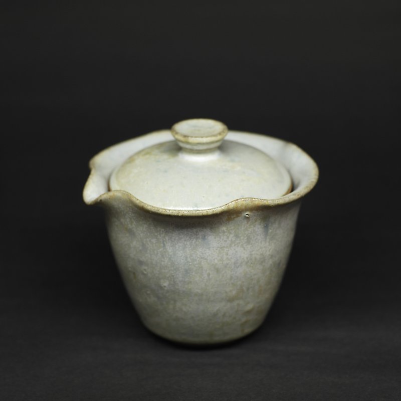 青い雪の白い急いで茶のカバー手作りの陶器のティーテーブルティーの小道具 - 急須・ティーカップ - 陶器 