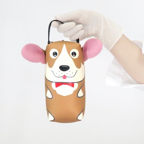 pipo89-dogs-cats Corgi pencil pouch bag,make up case, handmade bag for every day essentials.