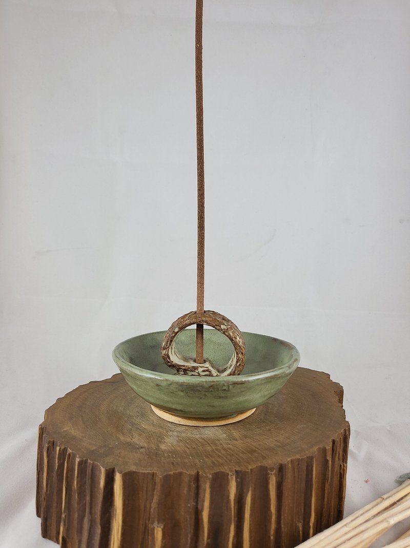 Handmade incense sockets can be inserted into various sizes of Tibetan incense incense lines