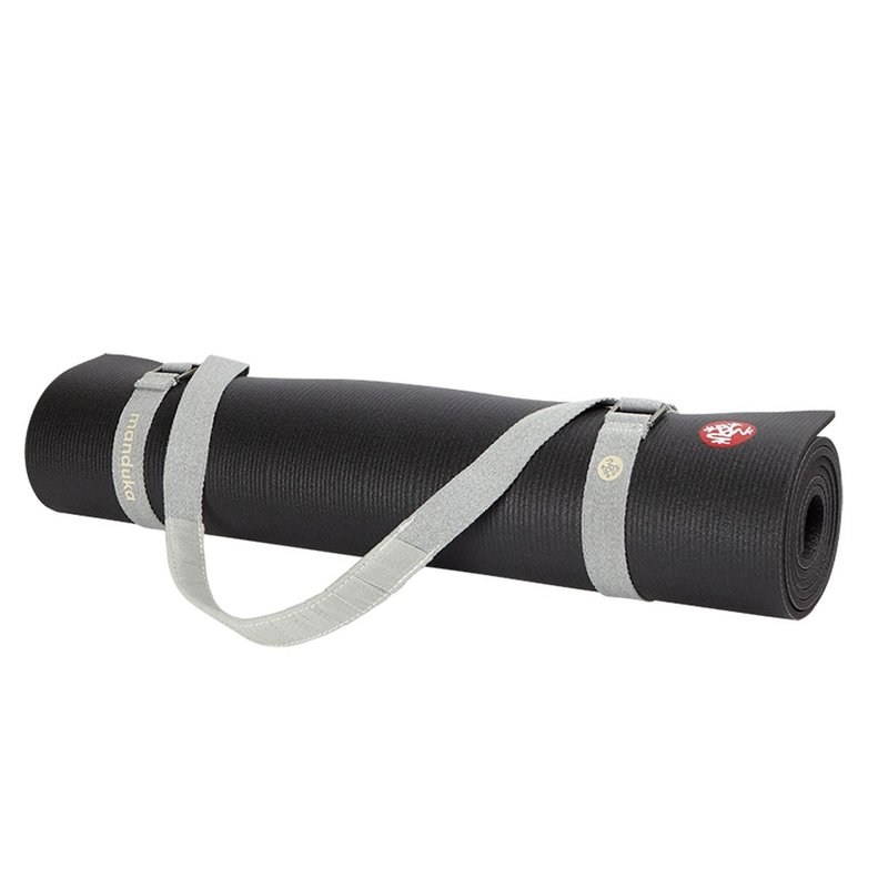 【Manduka】Commuter Mat Carrier瑜珈墊揹繩-Heather Grey Bliss - 運動配件 - 棉．麻 灰色