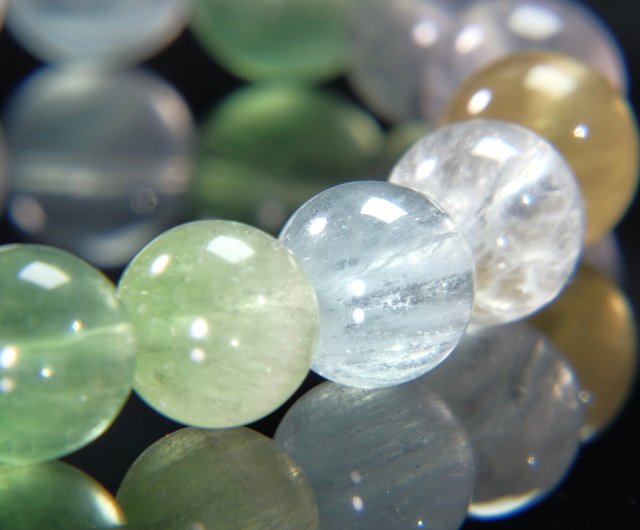 10mm フローライト 蛍石 Fluorite パワーストーン ブレスレット