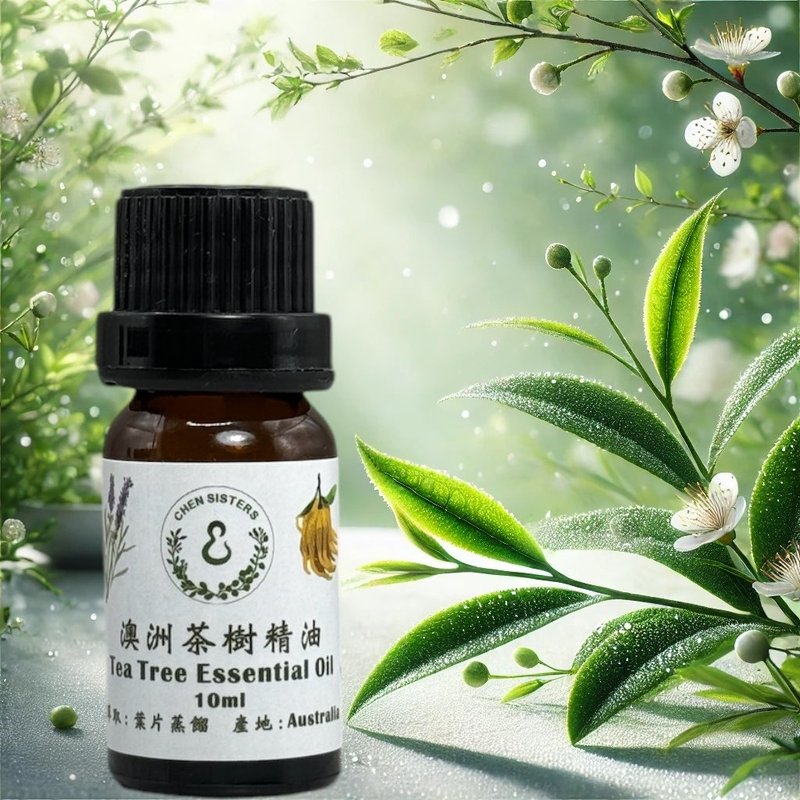 100%純澳洲 茶樹精油 天然無添加 淨化與防蚊 全效之選 - 香氛/精油/擴香 - 精油 白色