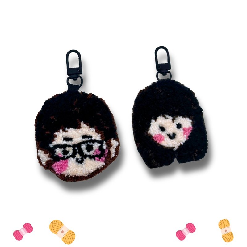 [Customized Material Package] Russian Embroidery DIY Complete Material Package l Couple Avatar - เย็บปัก/ถักทอ/ใยขนแกะ - ผ้าฝ้าย/ผ้าลินิน หลากหลายสี