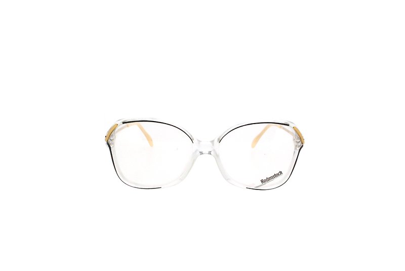 可加購平光/度數鏡片 羅敦司得 Rodenstock Grazilla C 80年代德國製古董眼鏡 - 眼鏡/眼鏡框 - 塑膠 透明