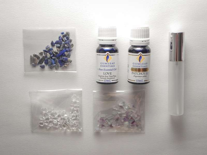 | 手作DIY | 愛情來了 植感噴霧/天然精油 水晶 香水噴霧 - 蠟燭/香氛/手工皂 - 精油 