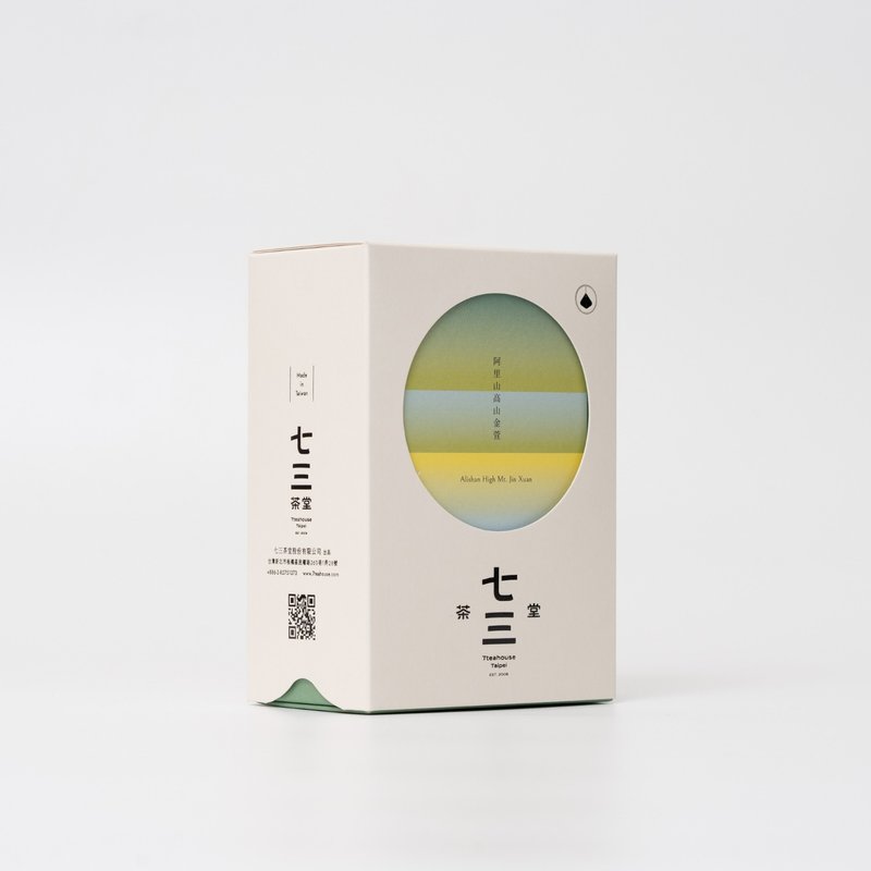 七三茶堂 立體茶包丨阿里山高山金萱 8單入–精裝盒 - 茶葉/茶包/水果茶 - 紙 白色