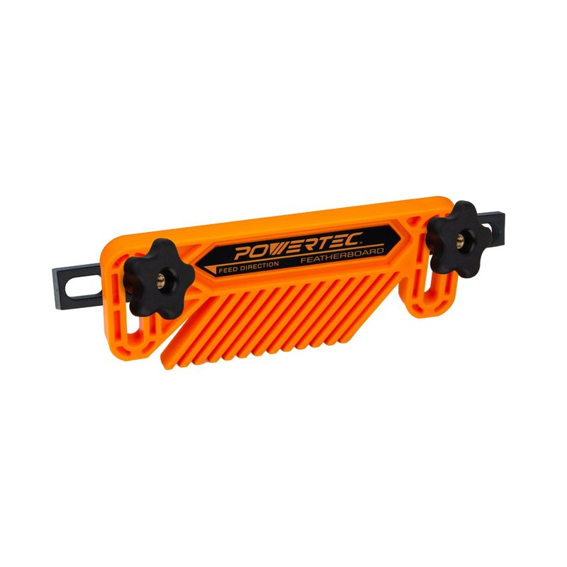 【美國】 POWERTEC 小型羽毛板 鋸台配件 桌鋸 木工安全 木作 DIY - 其他 - 塑膠 橘色