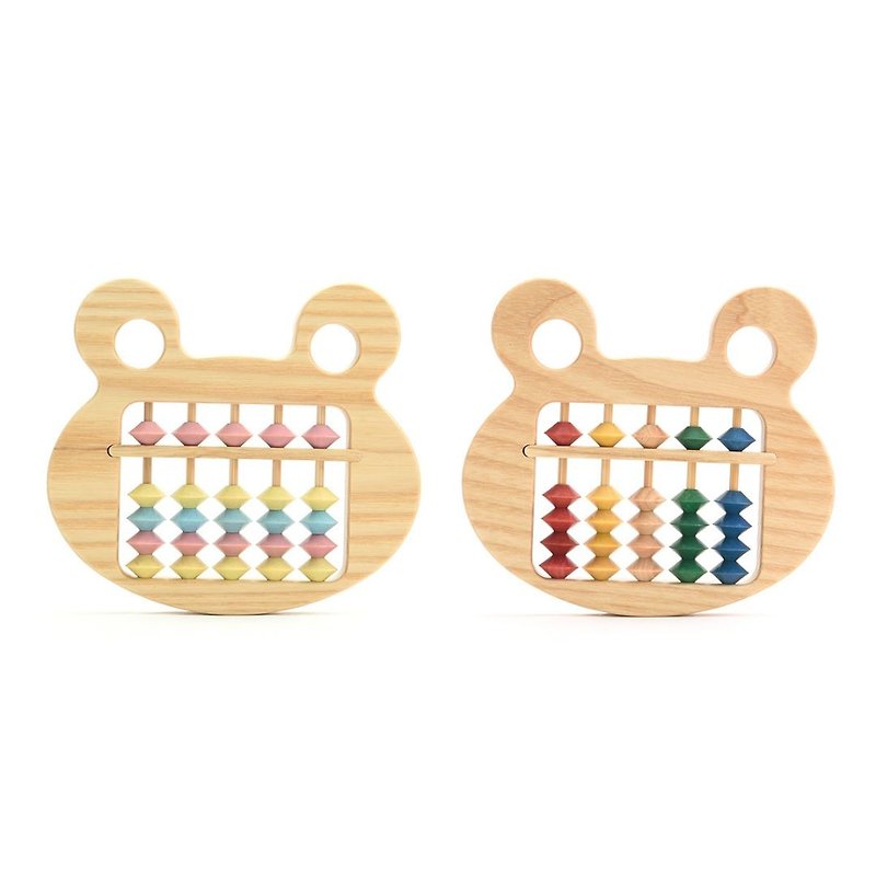 [Japanese Banshu Abacus] Frog-shaped abacus to catch the week props - Kids' Toys - Wood 
