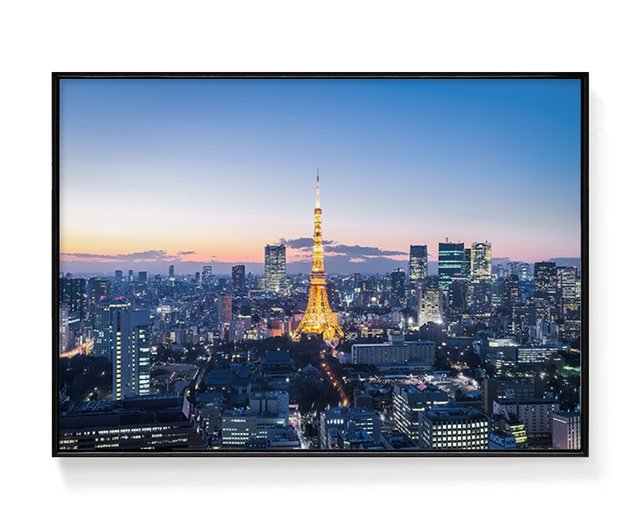 東京タワー　絵画 版画STCTT クリスタル・東京タワー（大) 吉岡浩太郎 ＜ 絵画と