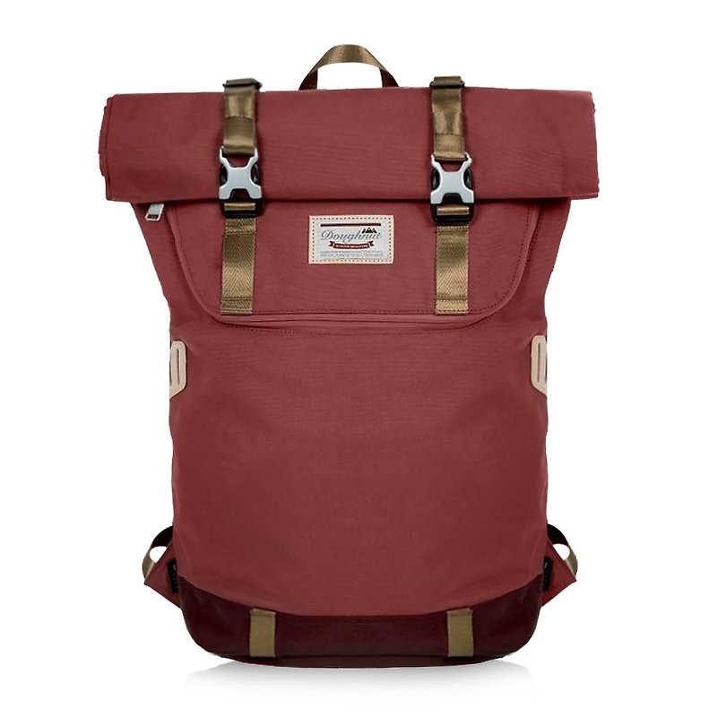 Doughnut Water Repellent Explorer Backpack - Brick Red - Backpacks - Other Man-Made Fibers Red
