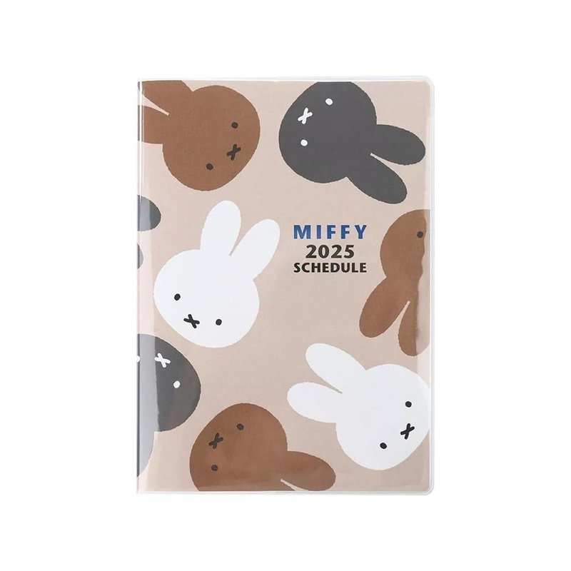 [Miffyx Cube スクエア] 2025 B6 Weekly Planner - สมุดบันทึก/สมุดปฏิทิน - กระดาษ 