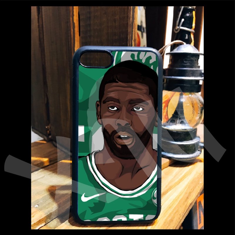 IRVING 薩爾提克 NBA 球星 客製 手機殼 iPhone 14 13 12 11 X - 手機殼/手機套 - 矽膠 