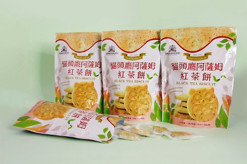 台灣優格餅乾學院 貓頭鷹阿薩姆紅茶餅乾紅茶葉使用