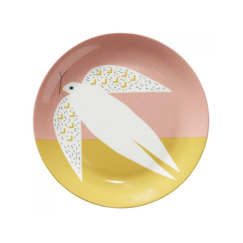 Dove Bone China Dinner Plate | Donna Wilson - จานและถาด - เครื่องลายคราม 